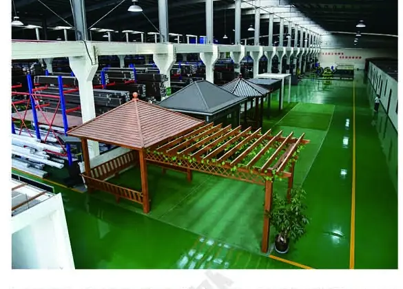 铝合金型材切割加工车间-名美铝业